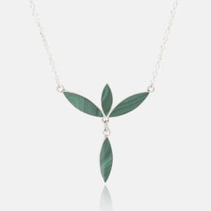 collar Magnolia, Malaquita REF CLL10-009