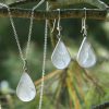 pendientes + colgante energÉticos en cuarzo cristal