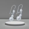 pendientes perlas de rio