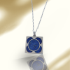 colgante panot plata de ley con lapislazuli