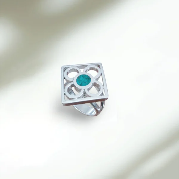 anillo panot plata