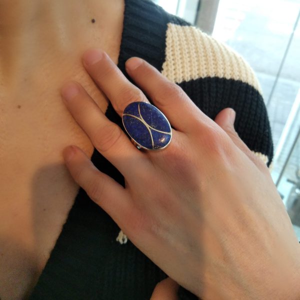 anillo azulía