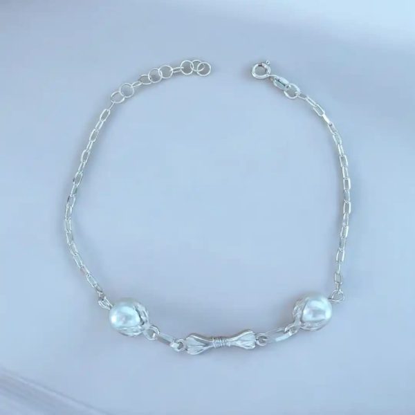 PULSERA LAZO PERLAS