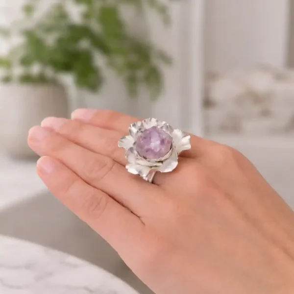 ANILLO ROSA AMATISTA
